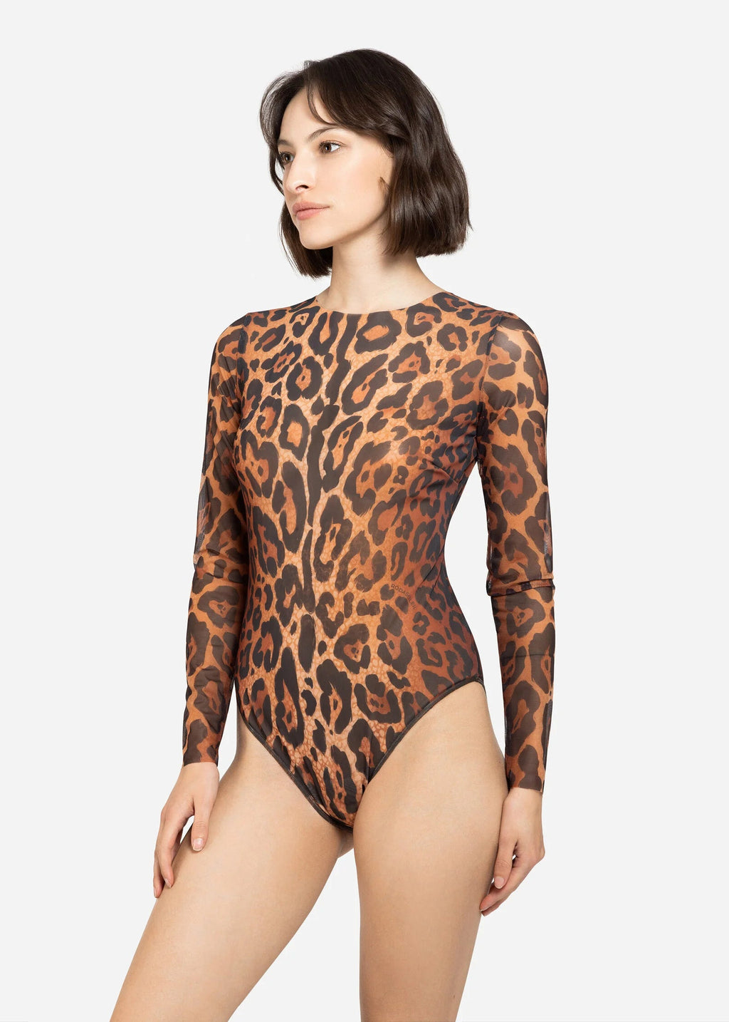 Closed Back One-piece Swimsuit with Sleeves RoDaSoleil