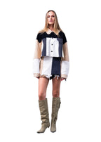 Patchwork Jacket Defi