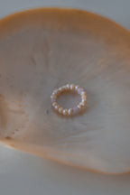 "Natural Pearl Stacking Rings”