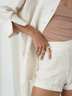Base Linen Shorts Basic