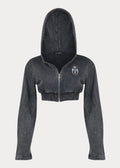 Heavy Crop Hoodie Axum