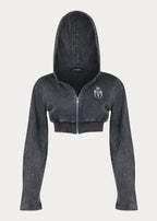 Heavy Crop Hoodie Axum