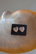 "Mother of Pearl Stud Earrings"