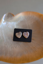 "Mother of Pearl Stud Earrings"