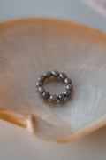 "Natural Pearl Stacking Rings”