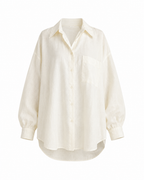 Linen Shirt & Skirt Set