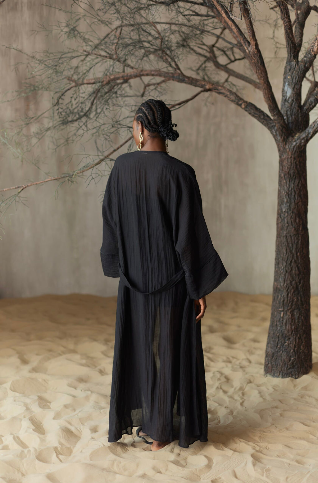 Long Tunic "Organika Black" Oh Sunshine!