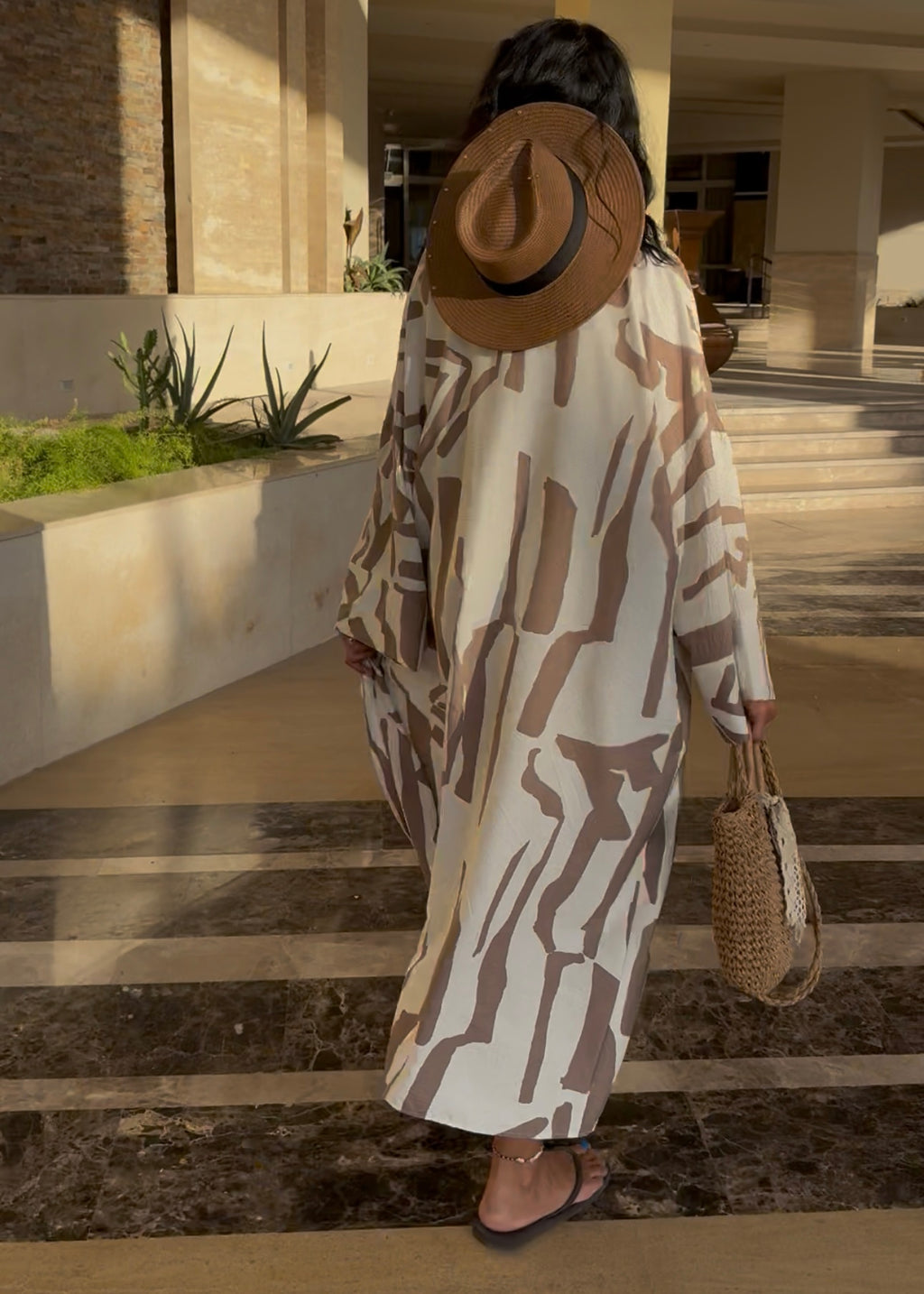 Long Tunic "Stroke Dark" Oh Sunshine!