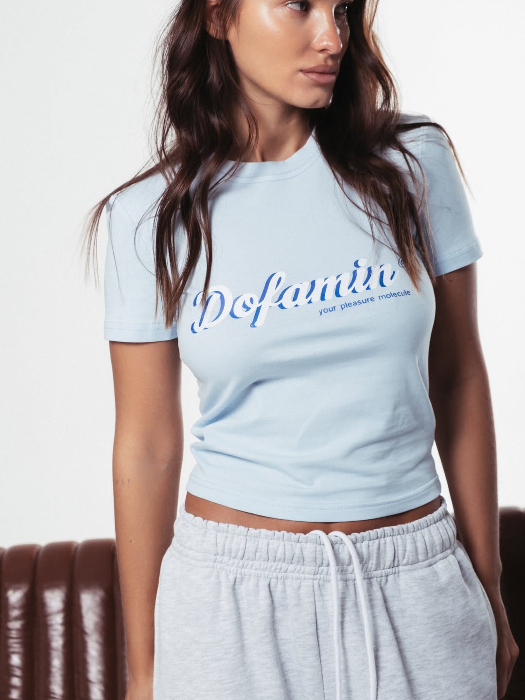T-shirt With A Print Dofamin