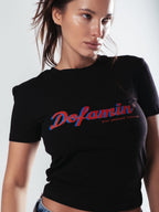 T-shirt With A Print Dofamin