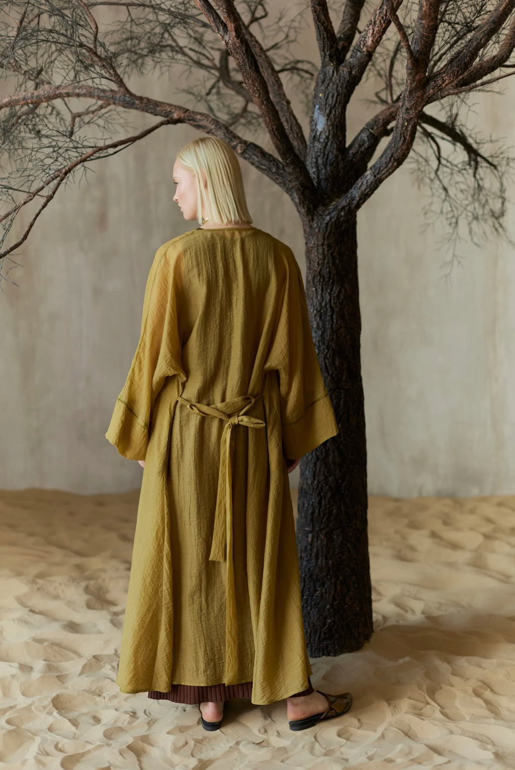 Long Tunic "Olive Organika" Oh Sunshine