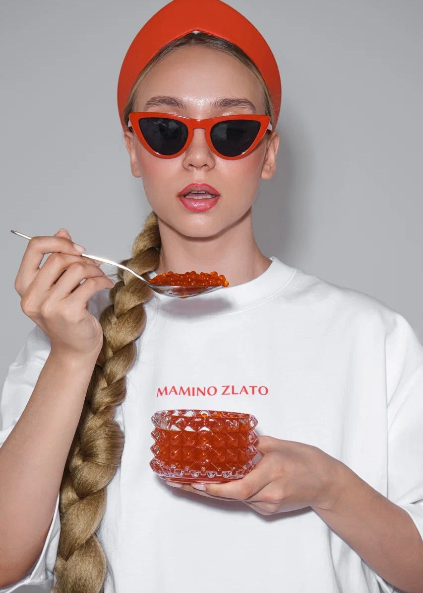 Mamino Zlato T-shirt Kosa do Poyasa