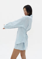 Linen Elastic Shorts Basic