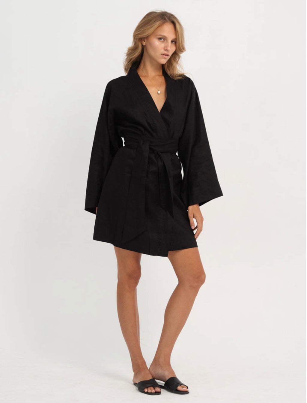 Linen Kimono Basic