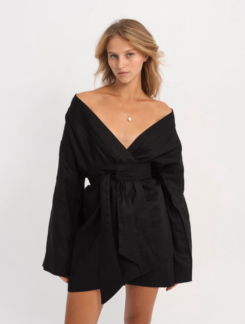 Linen Kimono Basic