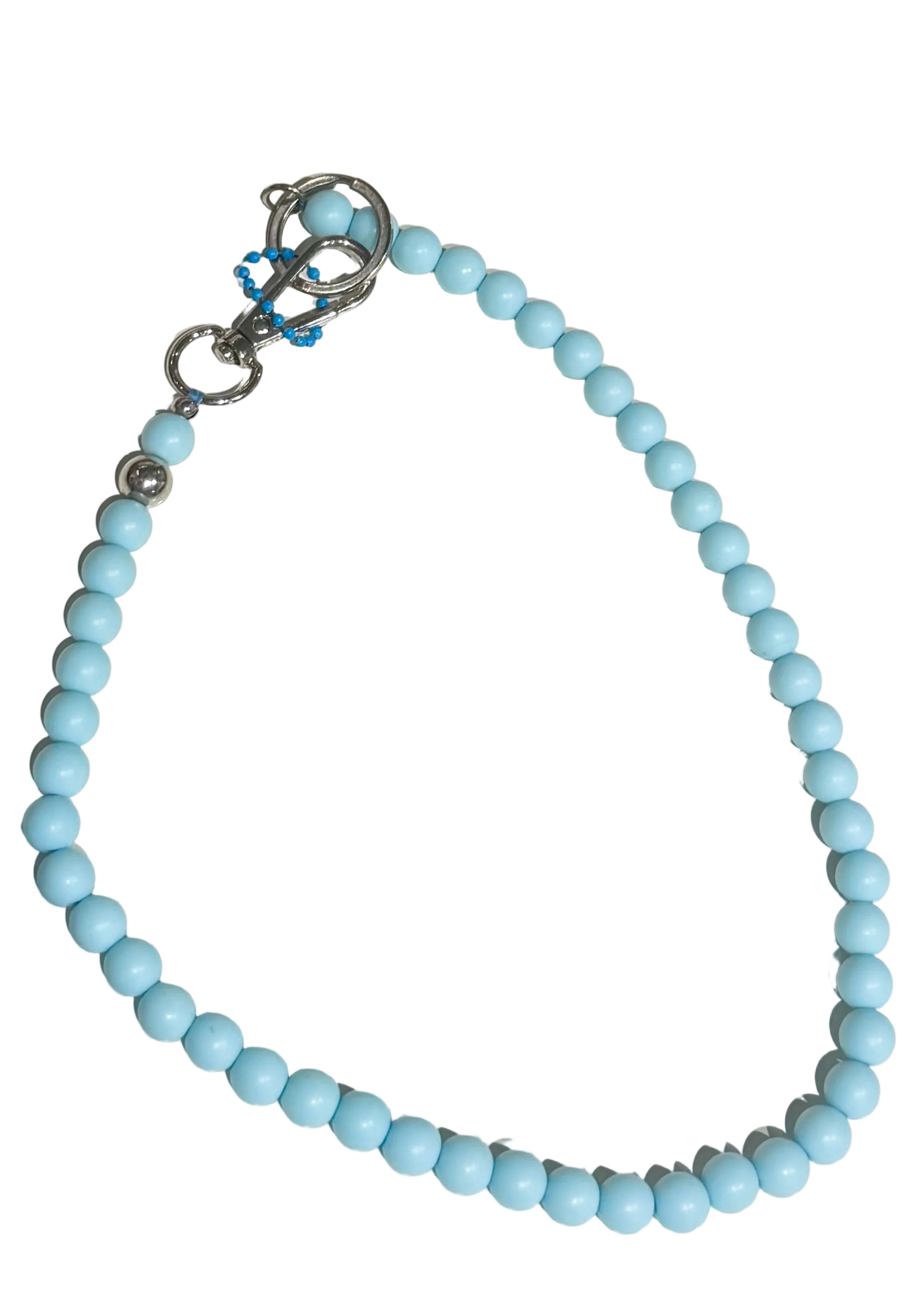 Beads 50 pc Blue k.m acs