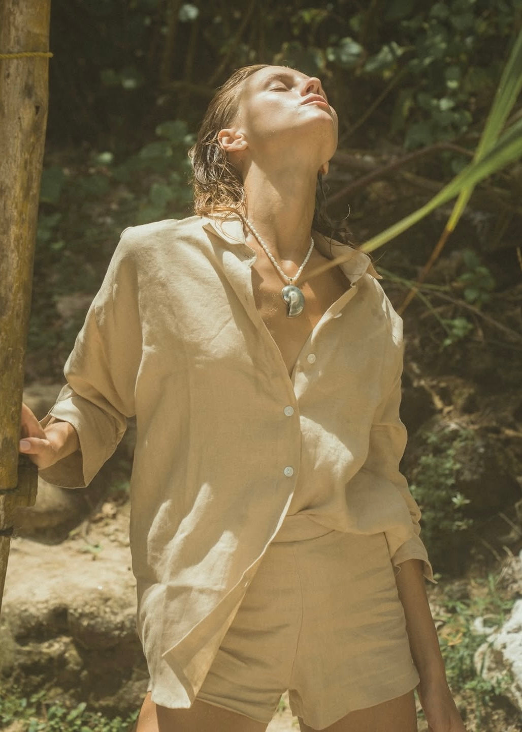 Base Linen Shirt Basic