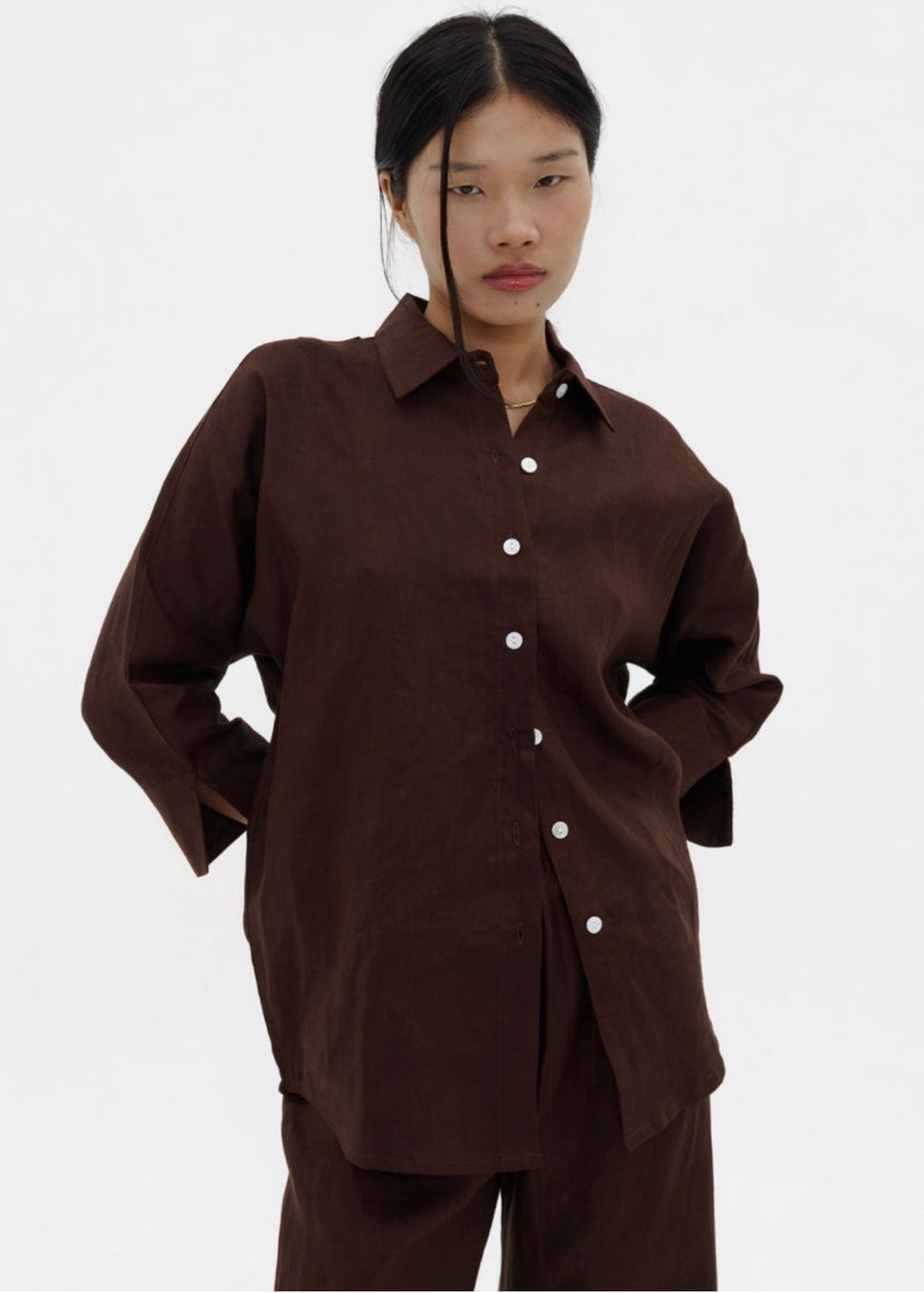 Base Linen Shirt Basic