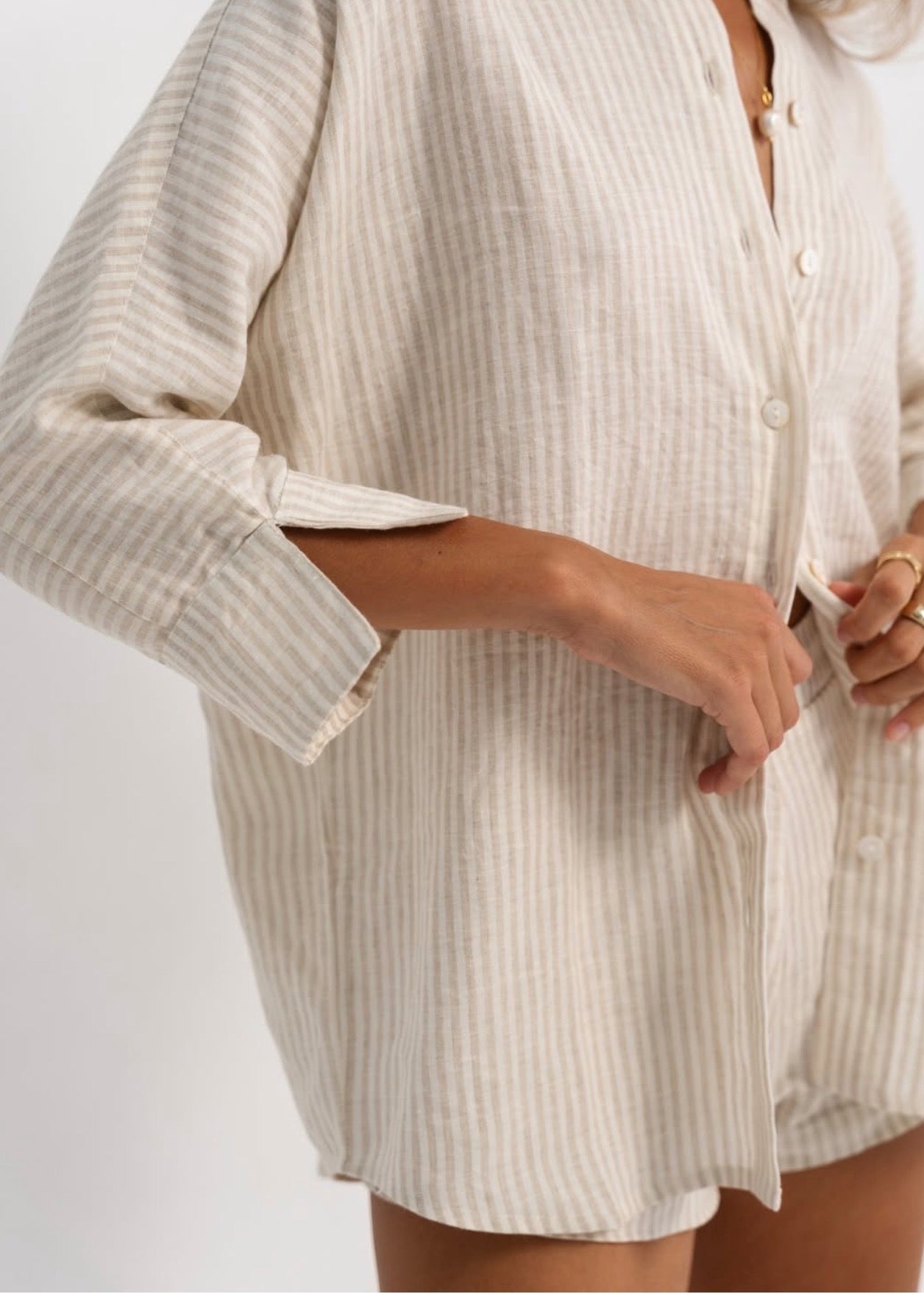 Base Linen Shirt Basic