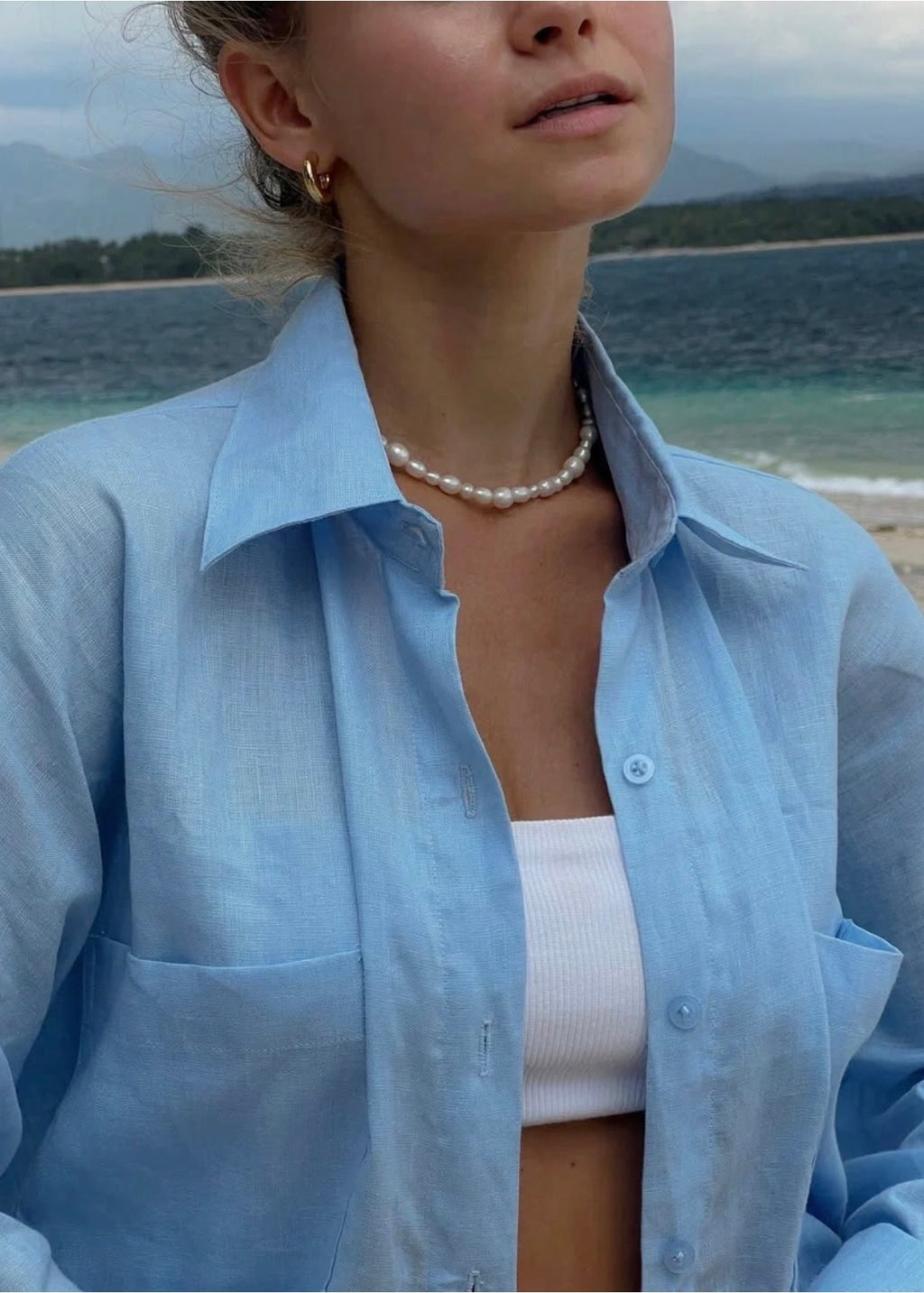 Base Linen Shirt Basic