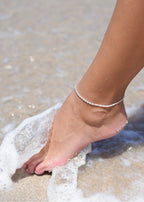 Anklet Lila Ankle Pearl Naked