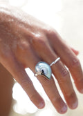 Nautilus Ring Pearl Naked