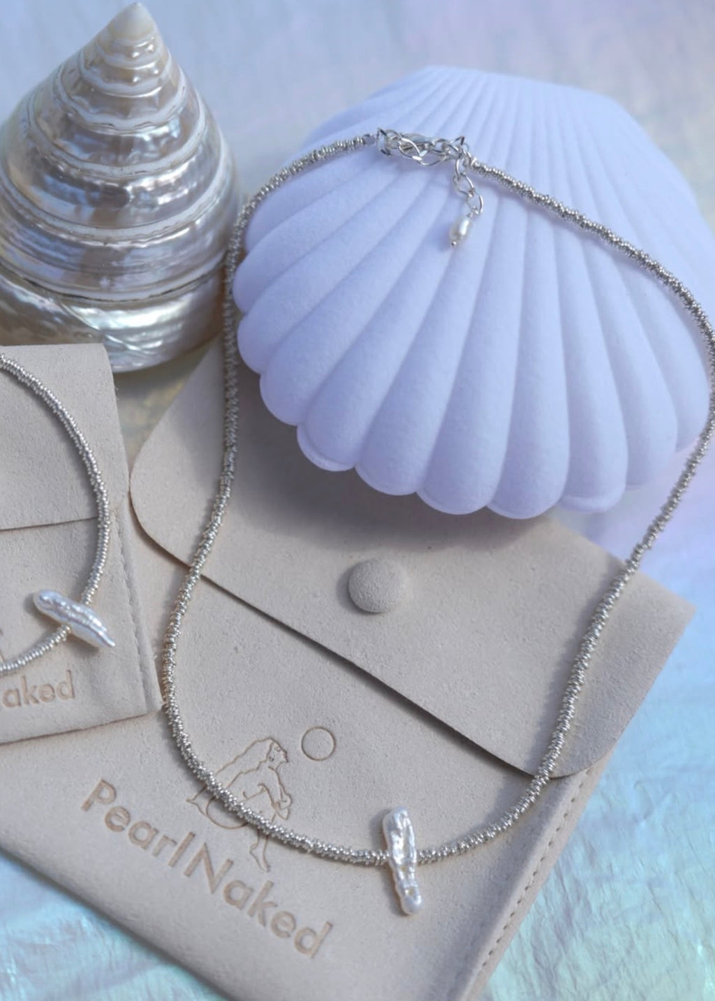 Link Pearl Choker Pearl Naked