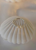 Crab Eye Ring Pearl Naked