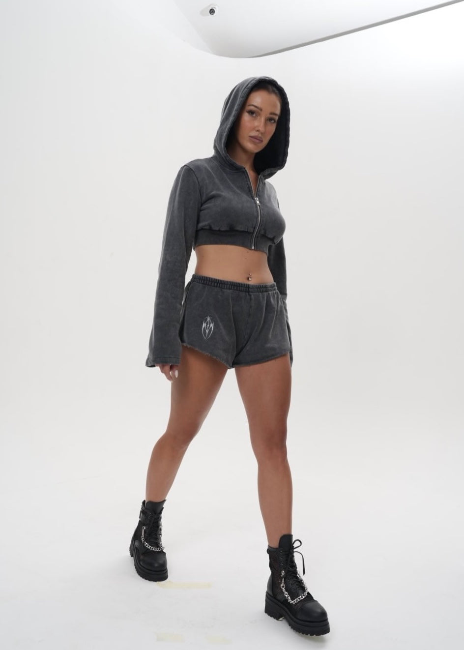 Hoodie Crop Axum