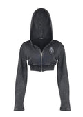 Hoodie Crop Axum