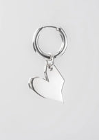Earring Classic + Smaii Solid Heart Struga