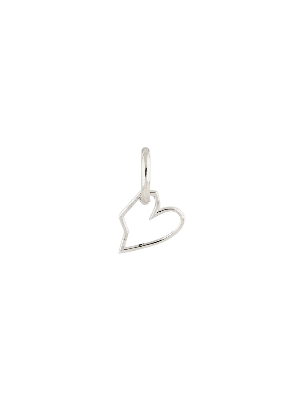 Earring Classic + Small Wired Heart Struga