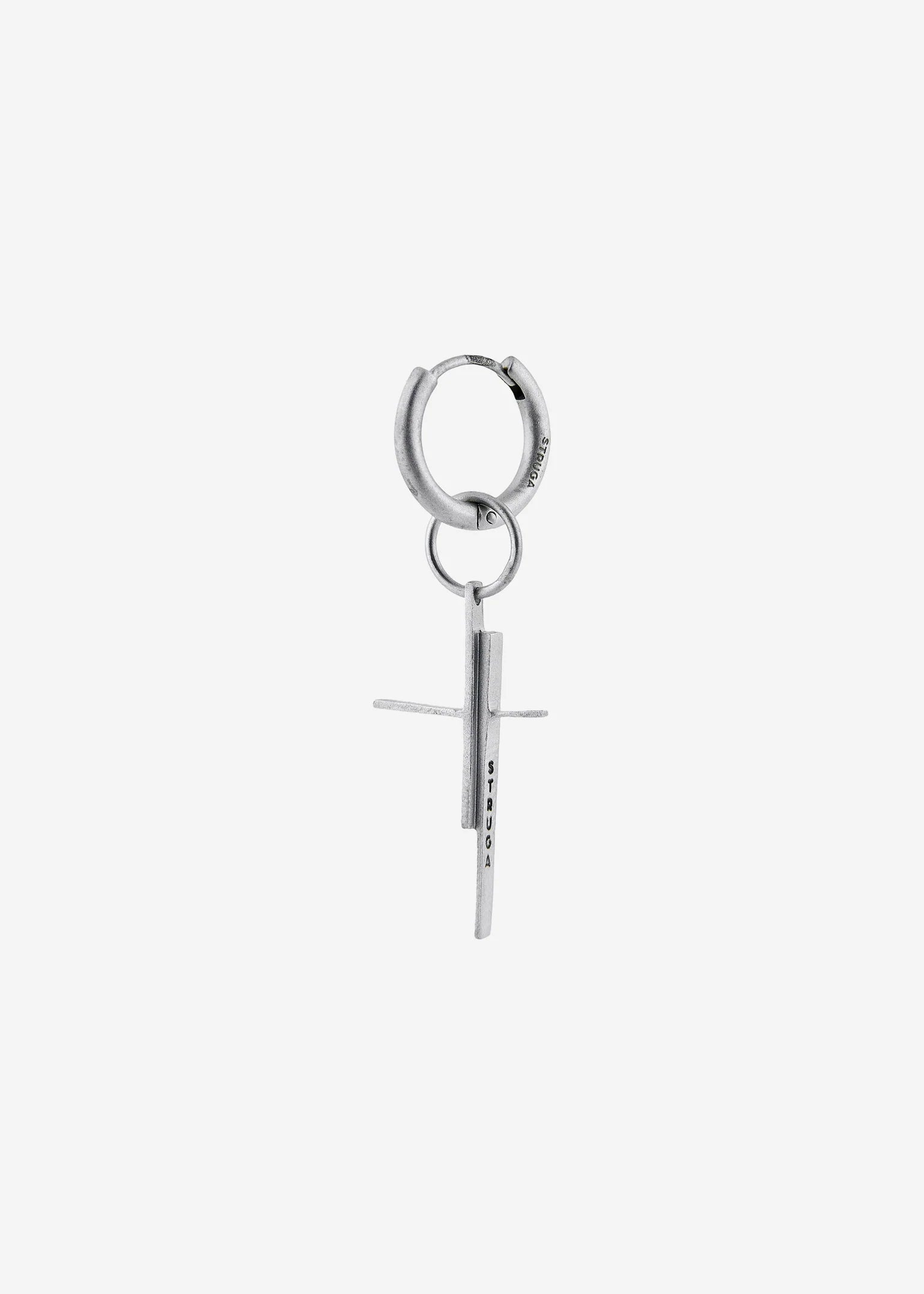 Earring Thorn + Small Suprimatism Cross Struga
