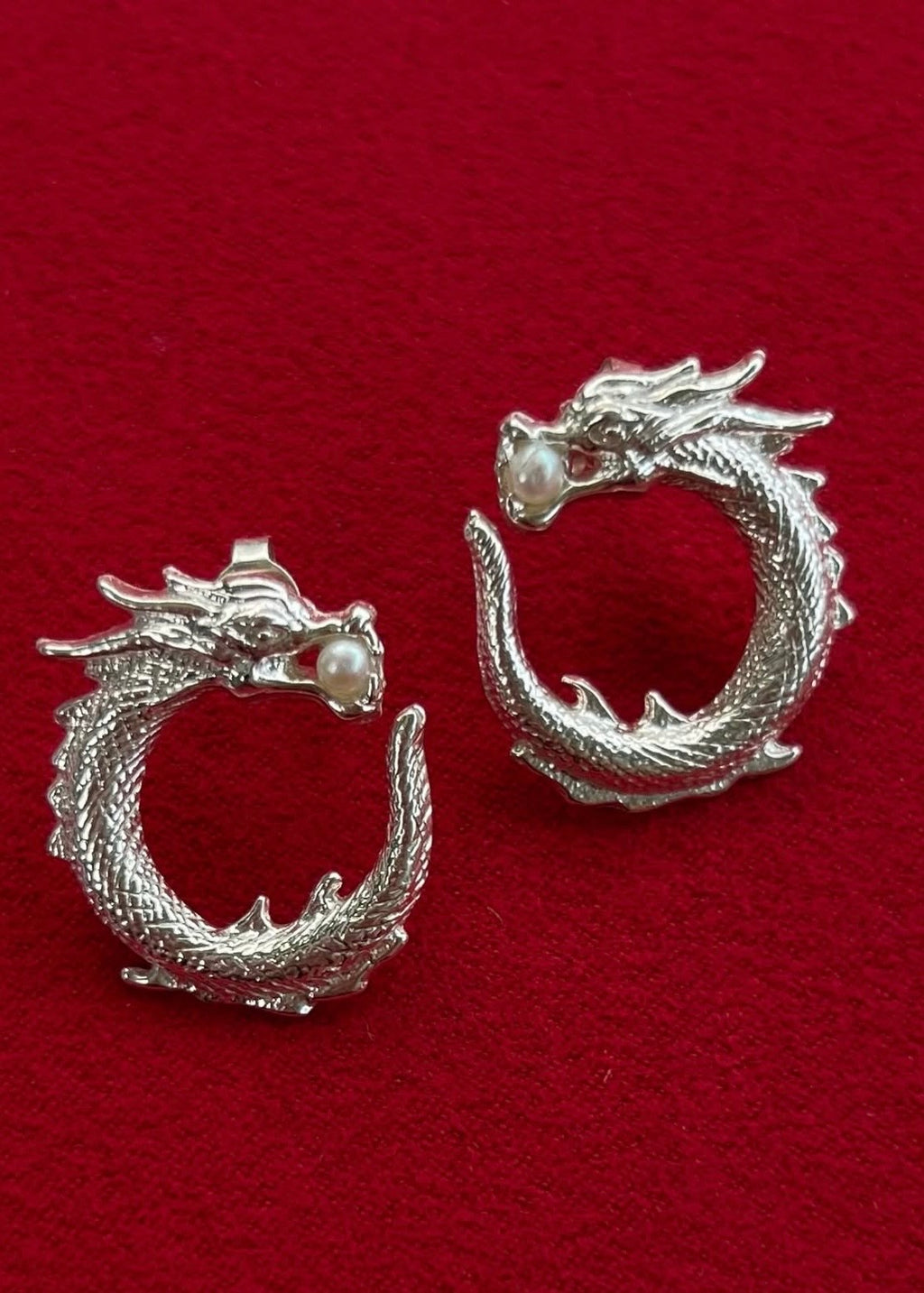 Dragon Earrings SS Mira