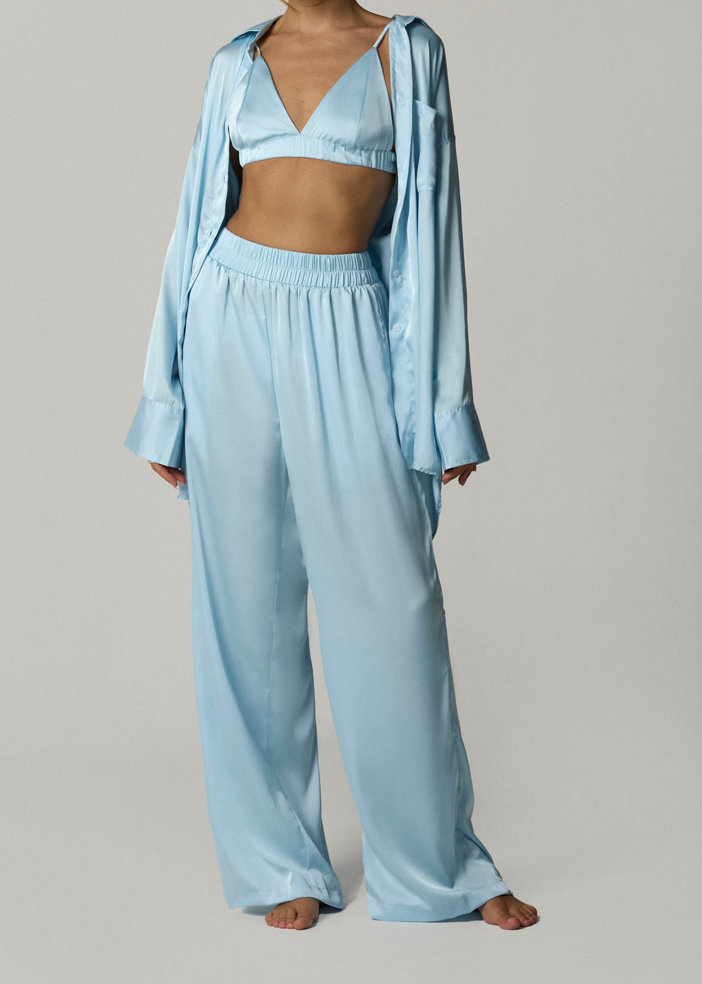 Silk Shirt Soleil Blanc