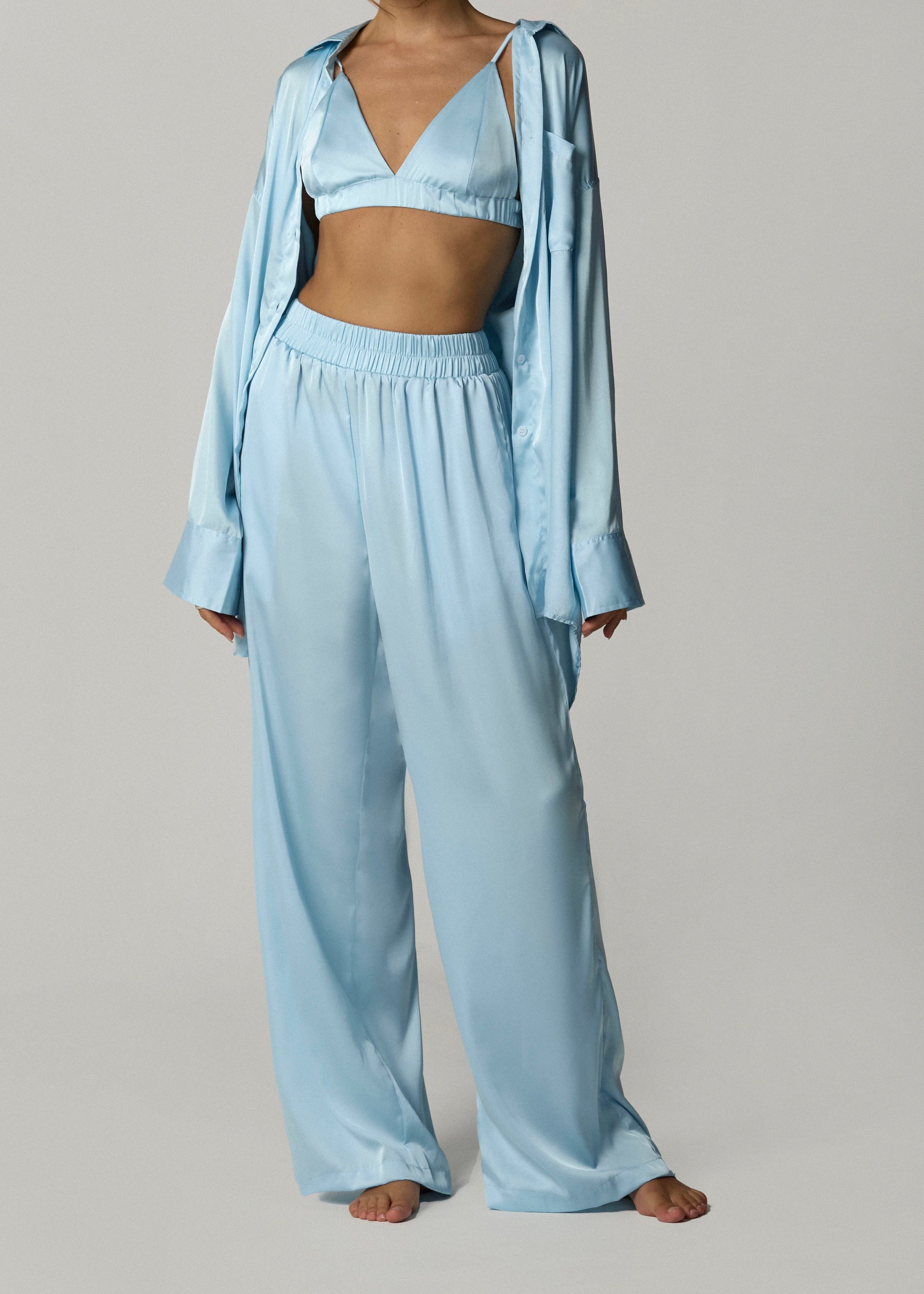 Silk Shirt Soleil Blanc