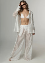 Veil Cotton Shirt Soleil Blanc