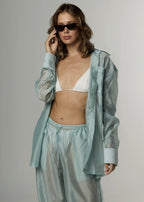 Veil Cotton Shirt Soleil Blanc