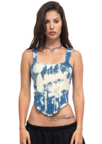 Custom Denim Corset DEFI