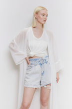 Long Tunic "Organika White" Oh Sunshine!