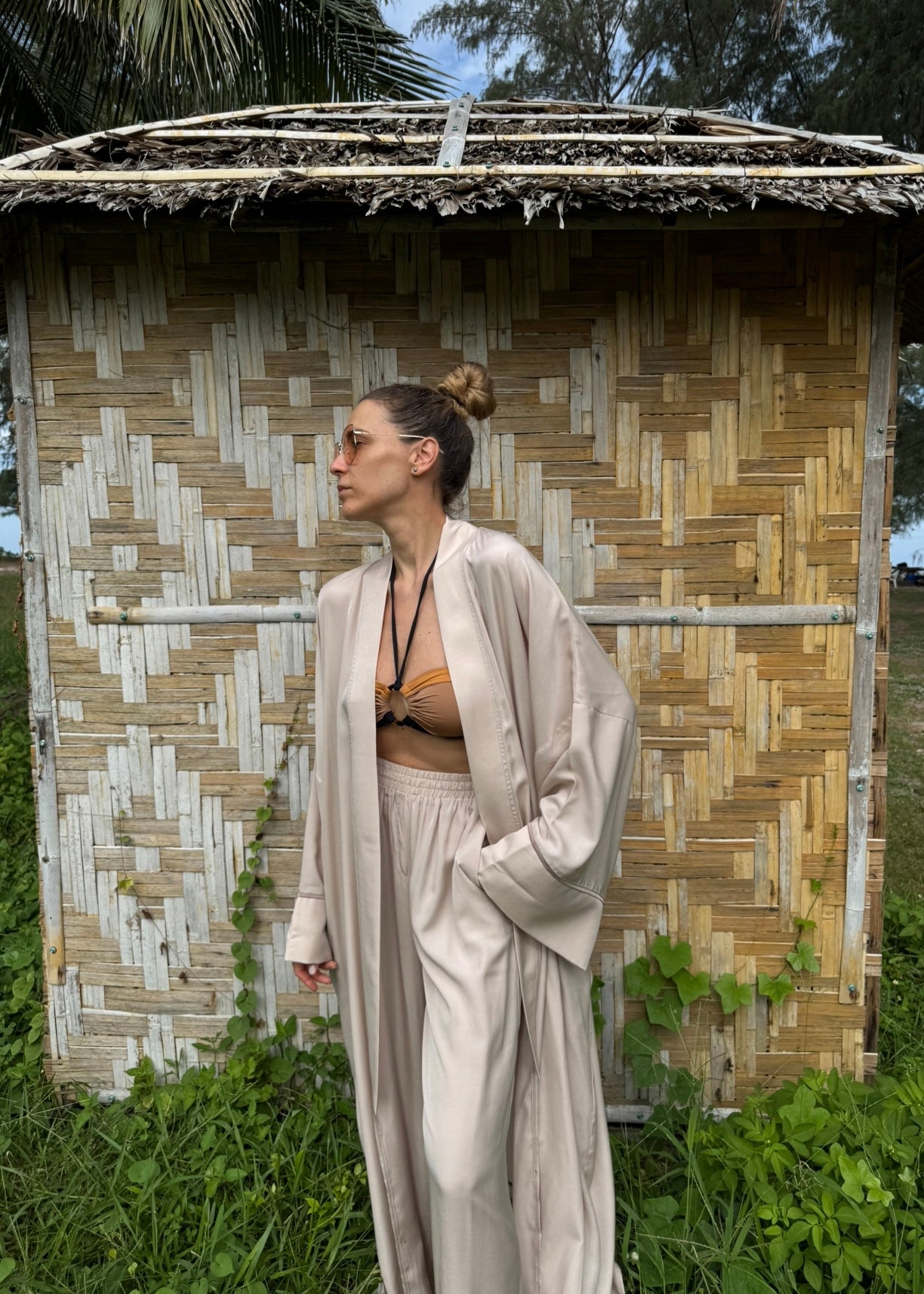 Long Tunic "Ecru" Oh Sunshine!